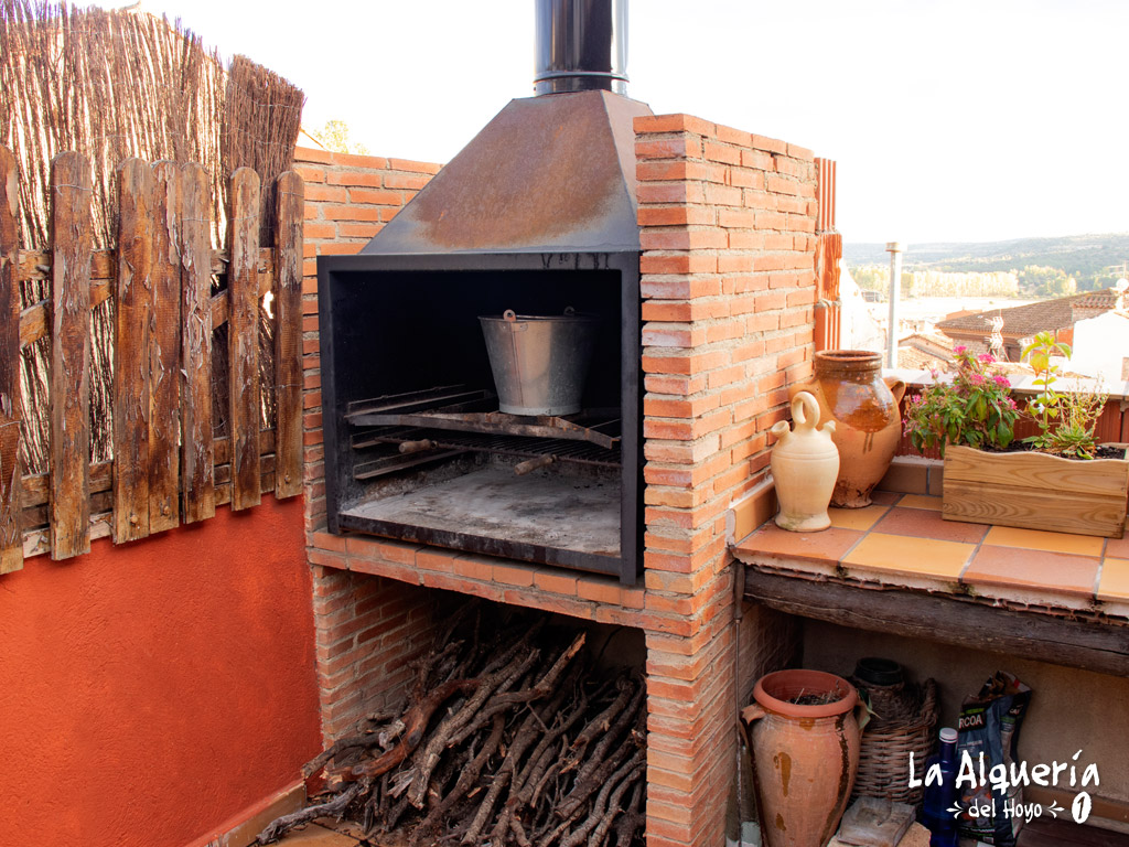 Barbacoa Exterior  La Alquería del Hoyo