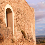 Castillo Cañada del Hoyo. Una de las murallas